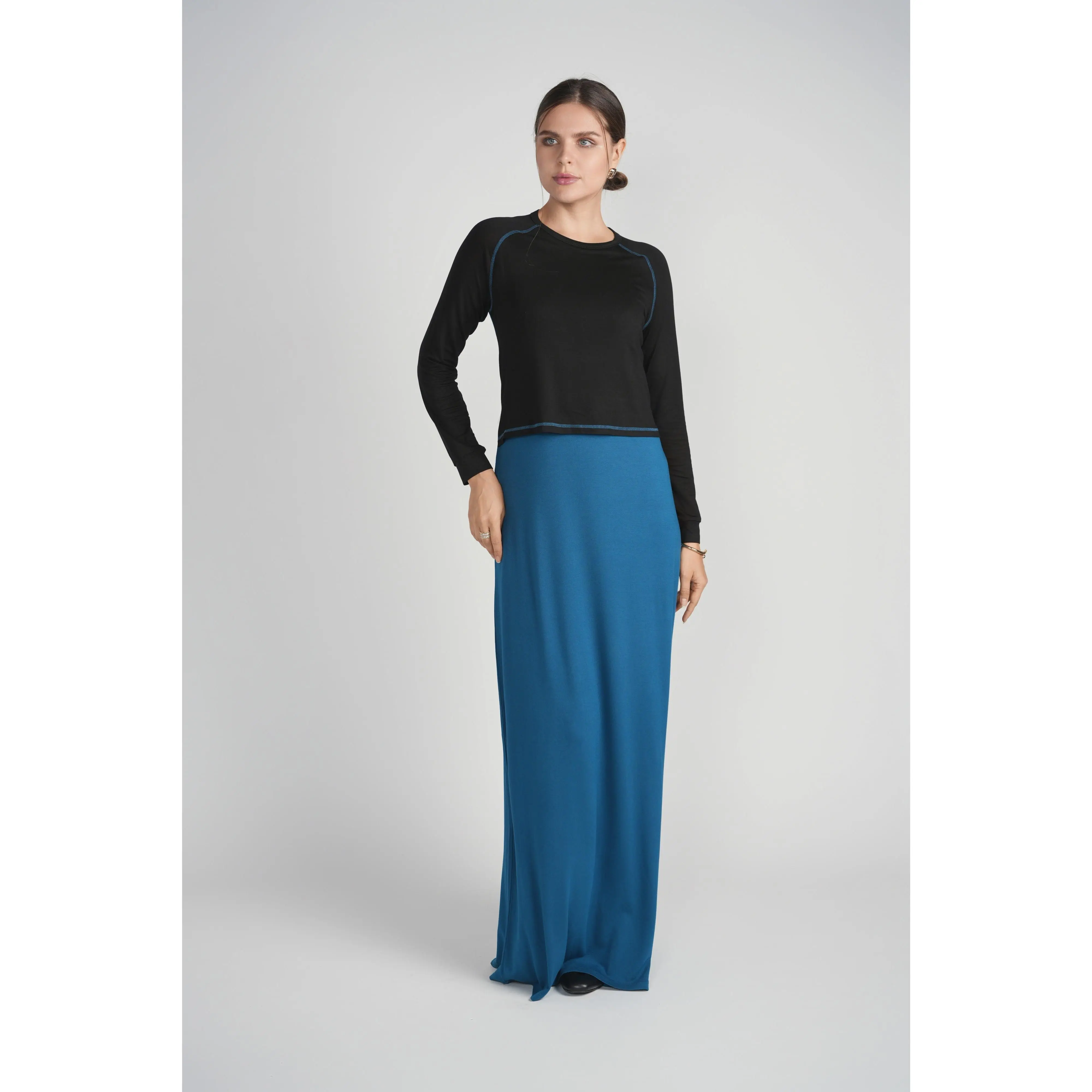 Raglan Sleeve Nursing Nightgown