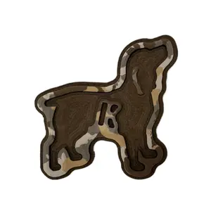 Boykin Outline Turtle Box Foam Sticker