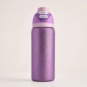 Owala 32oz Lavender Glitter FreeSip Water Bottle Vacuum Insulated Stainless Steel Leakproof Cute Travel Bottle Portable Mug  Bottled Flasks Drinkware  Mug  Beverage Drinkware leak-free stainless steel mug daddy coffee mug cup