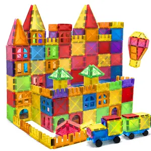 Magnetic Blocks Kids Toys, Magnet 3D Building Blocks Set, Magnetic Tiles Set, Magnet Puzzles Stacking Blocks STEM Sensory Educational Toys Birthday Gift For Kids Boys Girls 3+ Years Old