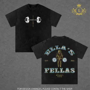 Ella Langley 'Ella's Fellas' Official Graphic For Fans High-Quality Cotton T-Shirt, Ella Langley Dandelion Barbell Graphic Tee, Country Gym Merch Streetwear Shirt, Gift for Ella Langley Fans Vintage Collector Tee