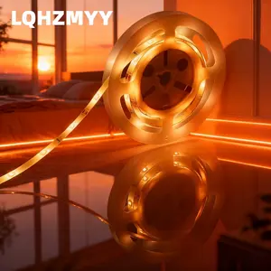 Lqhzmyy USB LED Strip Light, 5v 2835 /warm LED Lamp with Switch Button, Flexible USB Light, Adhesive and Cuttable, Home Decor Lighting