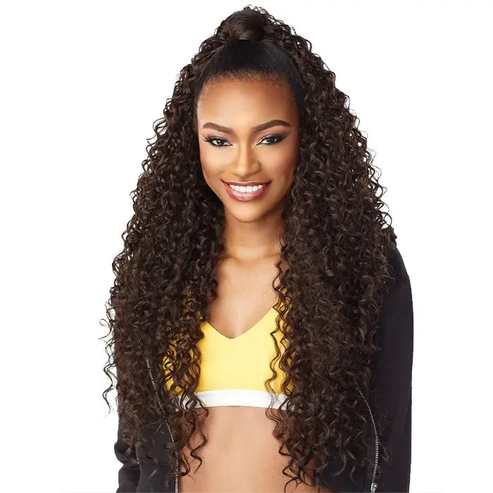 Sensationnel Instant Up & Down Pony Wrap Synthetic Half Wig UD 10