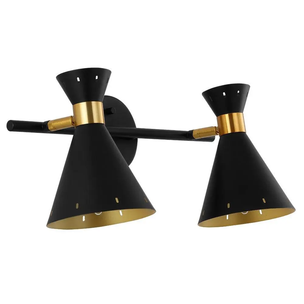 JONATHAN Y Elroy Iron Retro Contemporary LED Track Light; for Living Room, Bedroom, Kitchen, Office