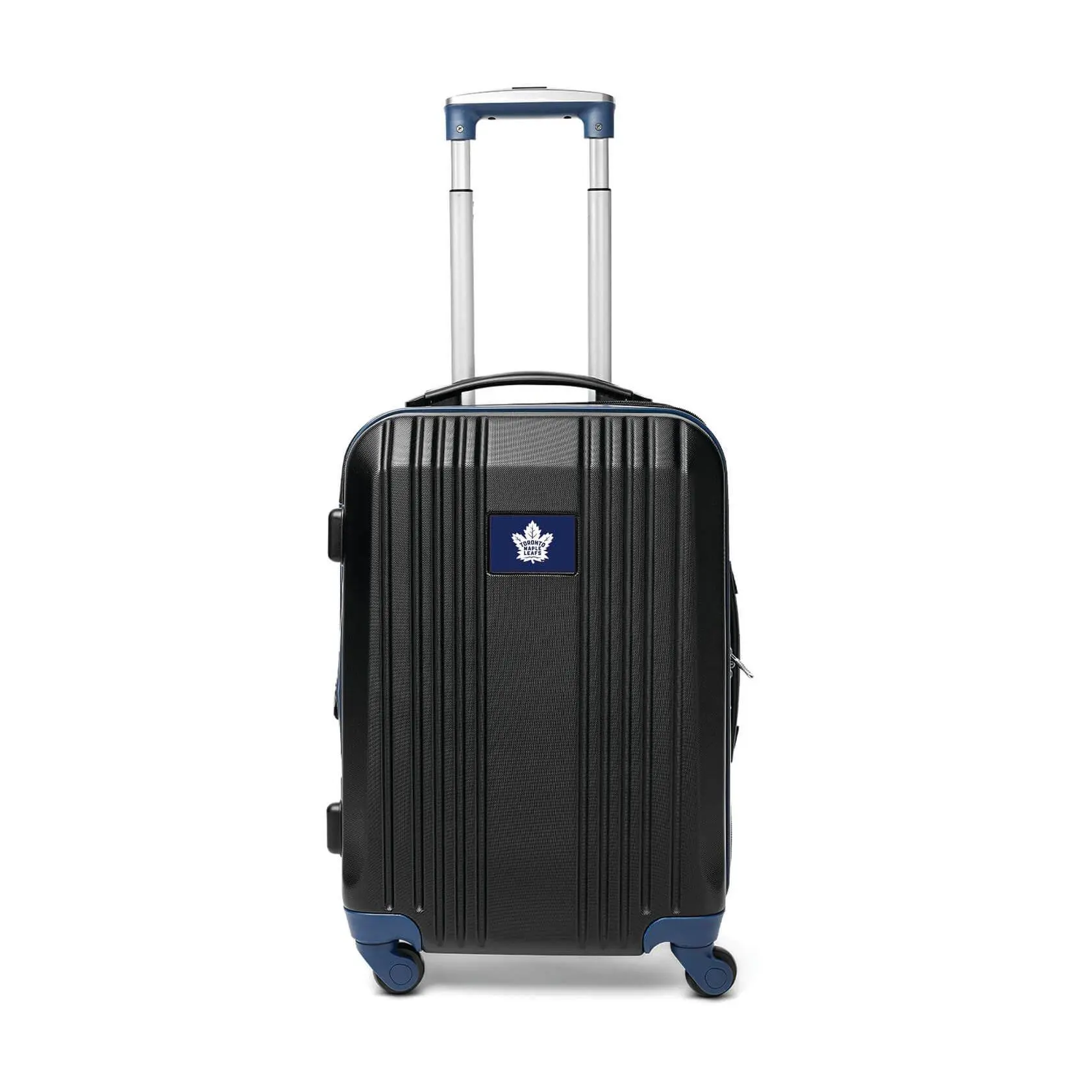 Denco NHL 21 Inch Carry-On Hard Case Two-Tone Spinner Navy