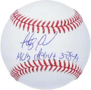 Fernando Tatis Jr. San Diego Padres Autographed Baseball with "MLB Debut 3-28-19" Inscription - Fanatics Authentic Certified