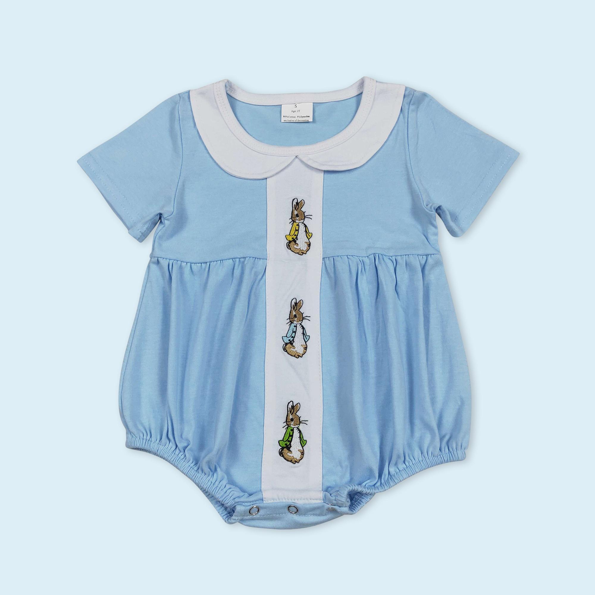 Easter cross floral design kids girls summer outfit