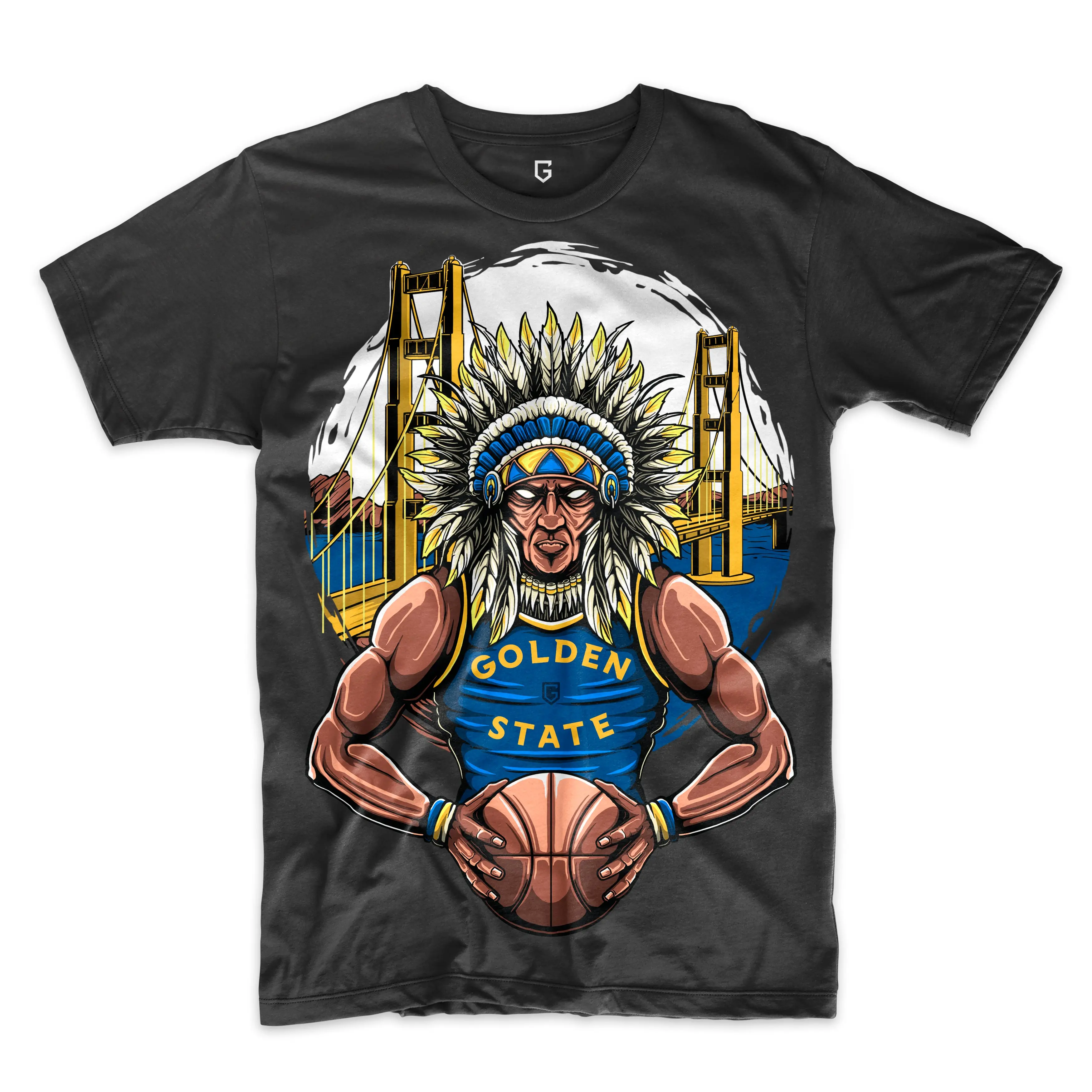 Golden State Warriors Basketball Men's T-Shirt