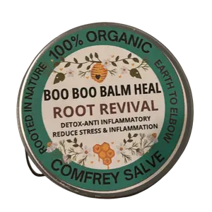BOO BOO BALM HEAL Root Revival Body Care Moisturizer, Cosmetic for Liver Support (US Formulation), Body Care Hydrating, Hydrating Balm Organic