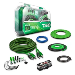 4-GA Amplifier Installation Wiring Kit - Green 4-GA Amplifier Installation Wiring Kit - Green