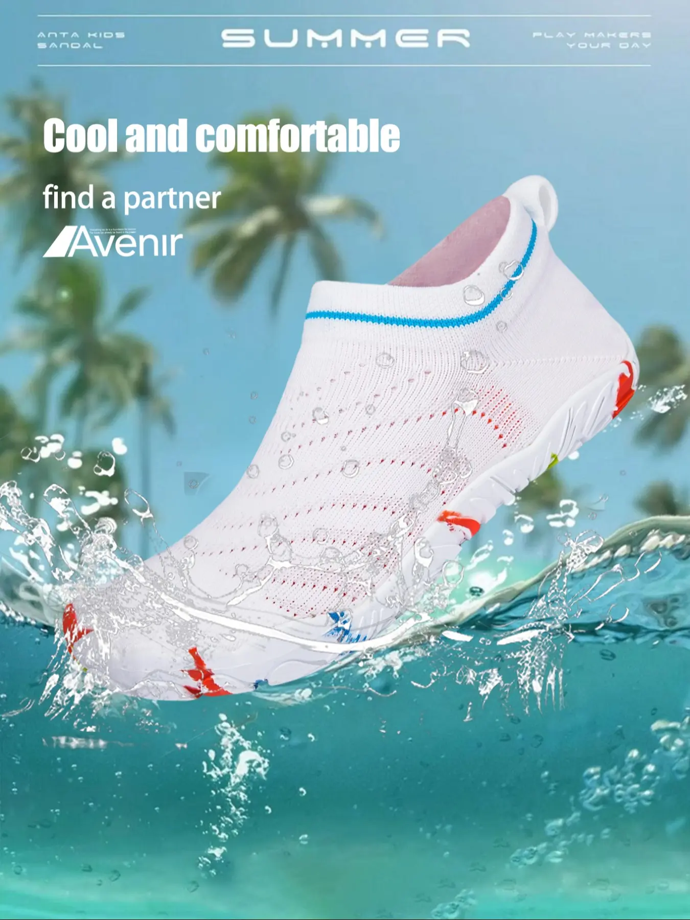 Women's Water Shoes Lightweight Swim Shoes New Beach Training Shoes Anti-Slip Wear-Resistant Breathable Mesh Indoor Dance Skipping Running Machine Gym Shoes Water Footwear Shoes For Water