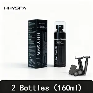 Electric Shaver Cleaning Solution 160ML Blade Cleaner for Cleaning Lubricating and Rust Prevention Ideal for Shaver Owners