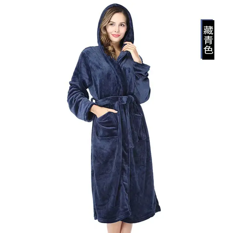 Hat robe hidden in blue