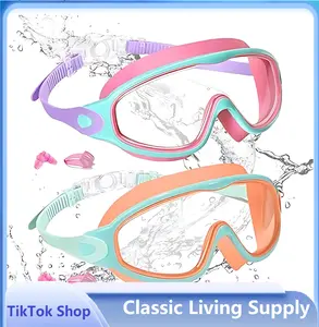 Swimming Goggles 2 Pack Kids Anti-Fog UV Protection – Wide View Waterproof Swim Glasses No Leak for Boys Girls Pool Beach Diving tiktokshopspringglowup swedish graduation gift love