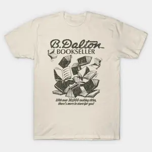 B. Dalton Bookseller Vintage 1966 Graphic T-Shirt - Retro Style Tee Cotton Fit