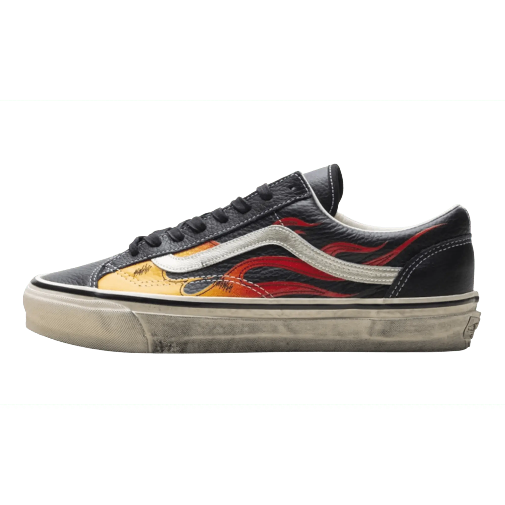 1255810 Vans LX Old Skool Archive Flame Black