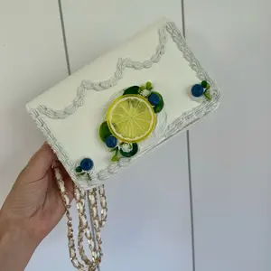 Lemon And Blueberry Cake Purse