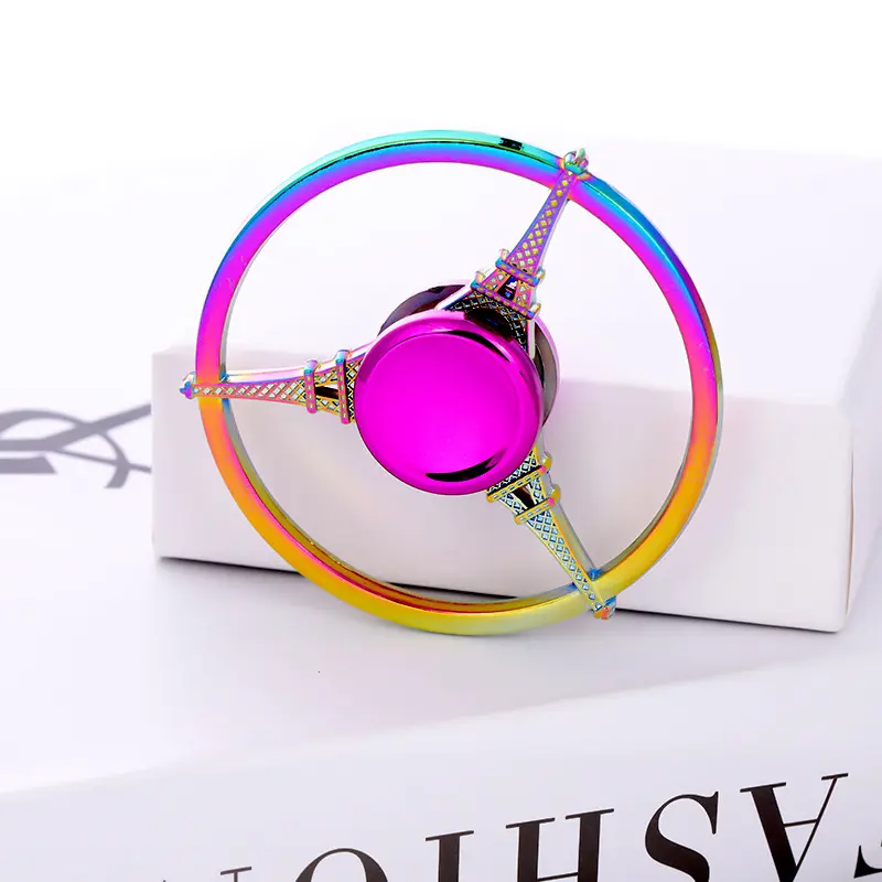 Colorful Eiffel Tower Floating Box Set