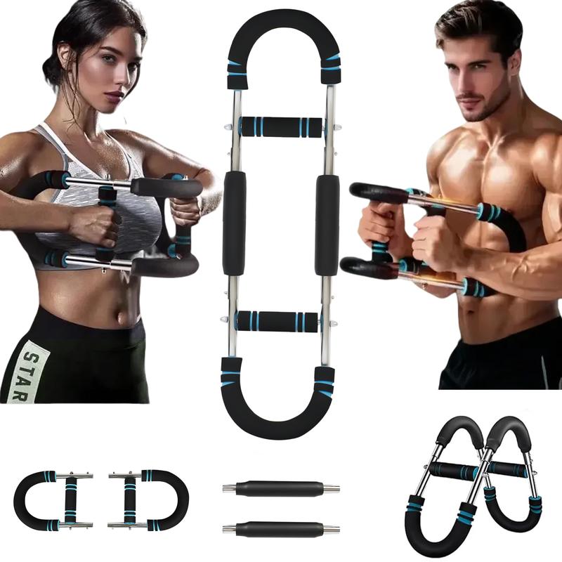 Cassaio Twister Arm Trainer for Men & Women ,Adjustable Resistance Chest Workout Equipment Home Gym with Detachable Design ,40lb-100lb Arm Chest Trainer Upper Body Exercise Equipment CA001