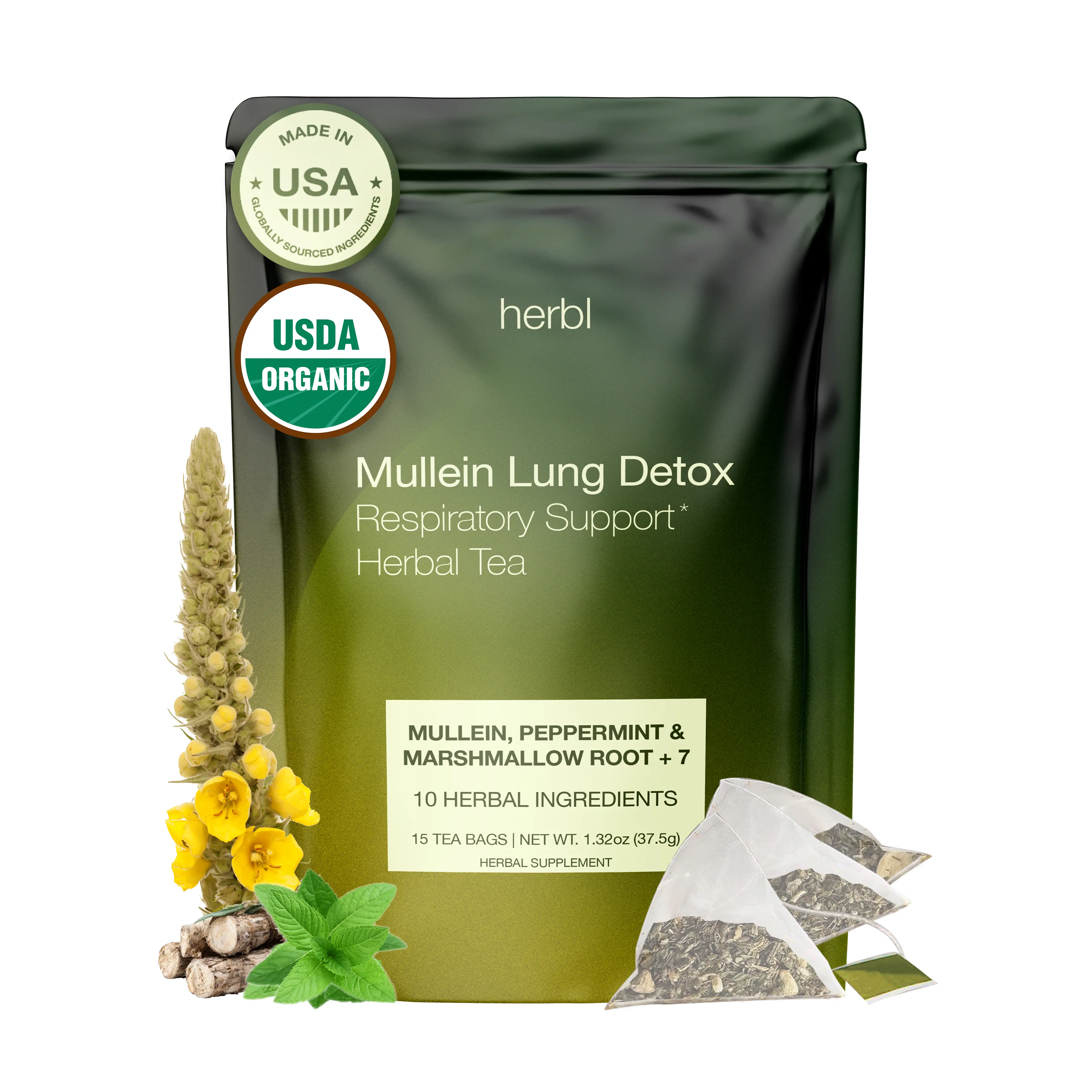 Mullein Lung Detox Herbal Tea