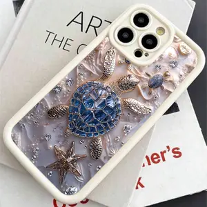 Anti-Drop Turtle Shell Phone Case for iPhone Models, Full Coverage Protection, Compatible with Multiple Iphones, Durable Design