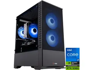 ABS Cyclone Aqua Gaming PC - Windows 11 - Intel Core i7-14700F - GeForce RTX 5060 - DLSS 4 - AI-Powered Performance - 32GB DDR5 6400MHz - 1TB M.2 NVMe SSD