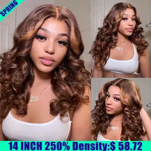 [250% Density] GARAXIS 4/30 Loose Wave Lace Front Wigs Human Hair 13x4 Loose Wave Lace Frontal Short Bob Wigs Pre Plucked With Baby Hair