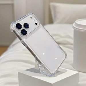 Clear Case for iPhone 17 16 15 14 Plus 13 12 11 Pro Max Case- Crystal Clear Military Grade Drop Protection, Non-Yellowing Armor Phone Case, Shockproof Protective Cover