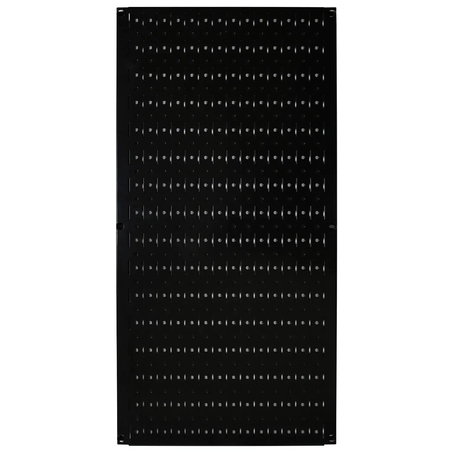 32in x 16in Black Metal Pegboard Tool Board Panel