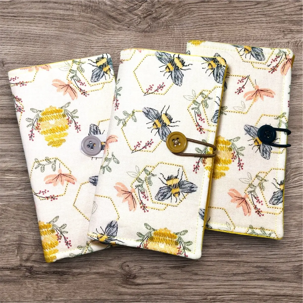 Tea Wallet, Tea Bag Holder, Teabag Wallet, Teabag Holder, Bee Wallet, Bumblebee Wallet, Tea Lover - Women's Wallet