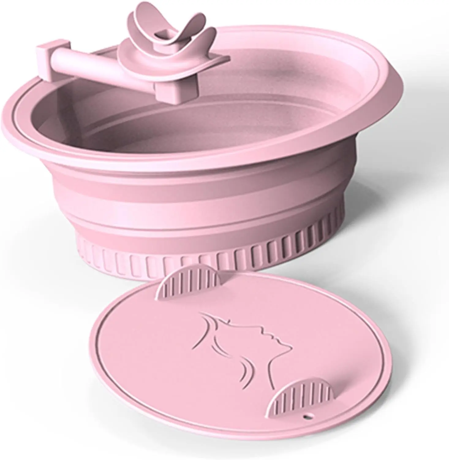 Face Ice Bath Bowl – Premium Food-Grade Silicone Cold Plunge Tub for Rapid Depuffing, Skin Tightening & On-the-Go Facial Recovery