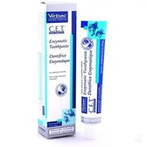 Henry & Clemmies HC02063 Virbac C.E.T Enzymatic Tooth Paste - Poultry Flavor 70 g