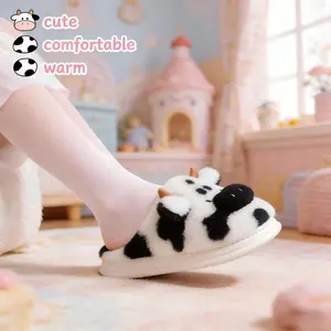 Fashion Couples Cow Slippers Anti-Slip Warm Thickened Sole for Home Outdoor & Women Yoga Shoes dachshund
