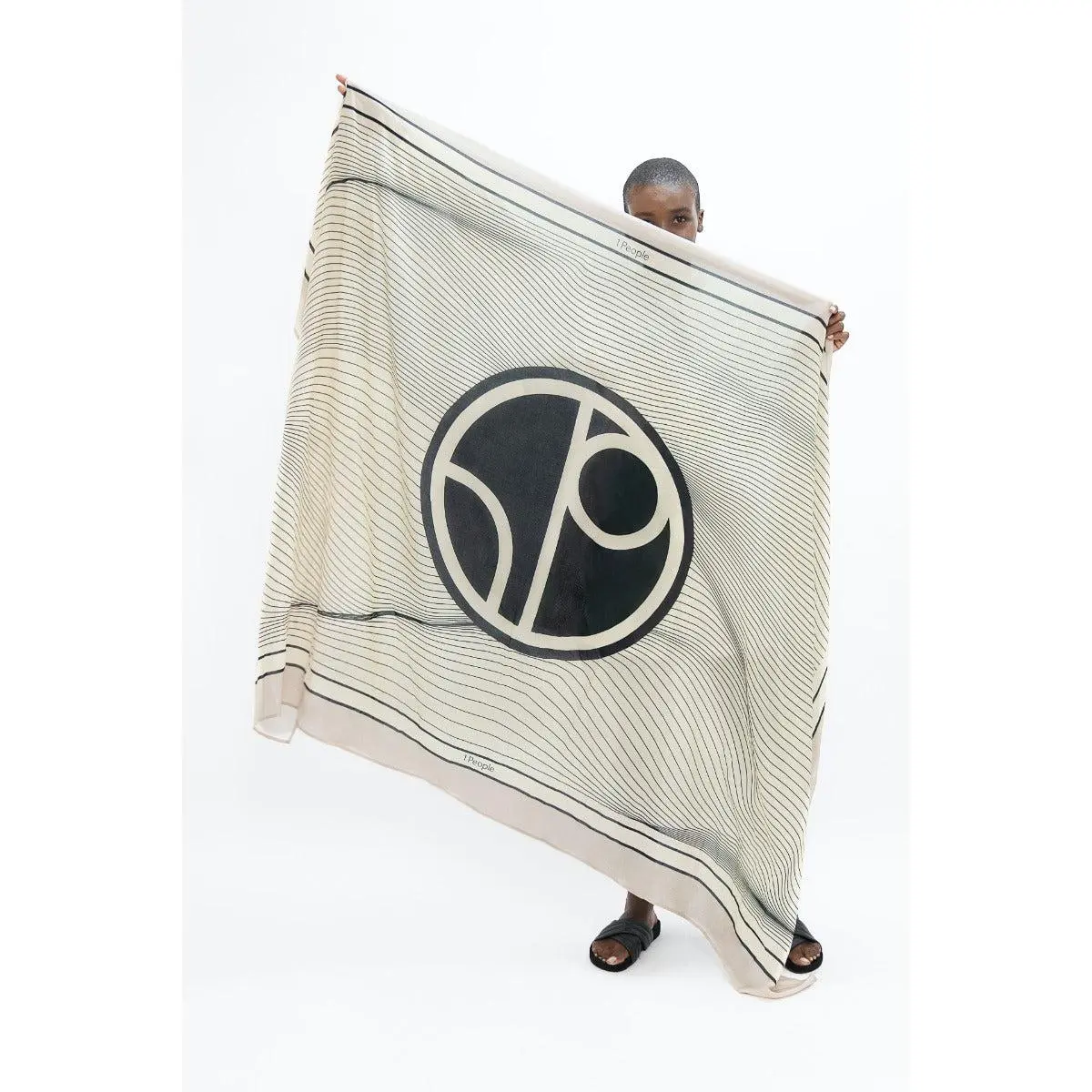 Biarritz BIQ - Sarong - Mix White Dove & Sand