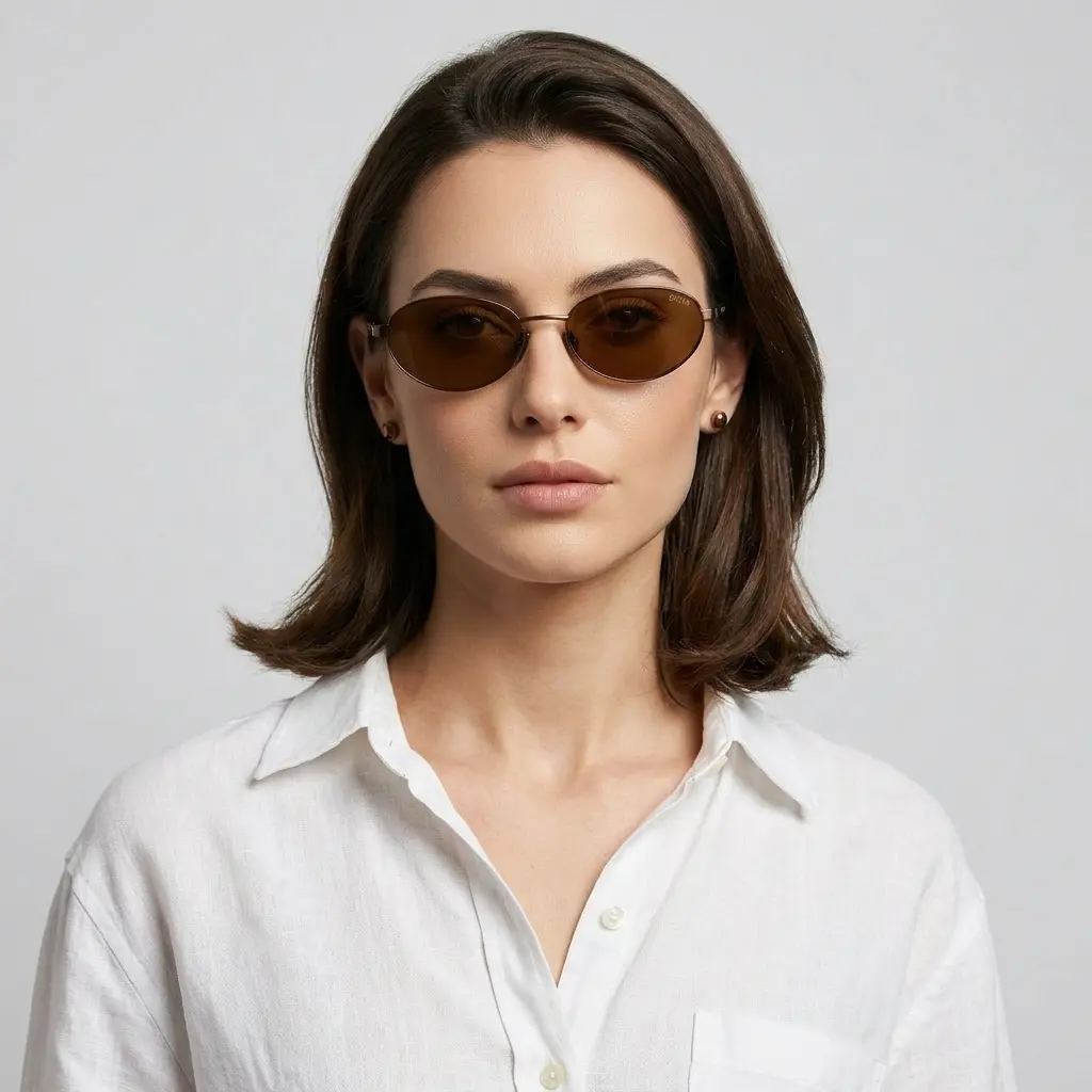 DIMA Shena Sunglasses , Gifts for Him, Fashion Fall/Summer 2026 Geometric Frame Double Beam Sun Protection Glasses Trends, Travel Accessories, Fall Outfits