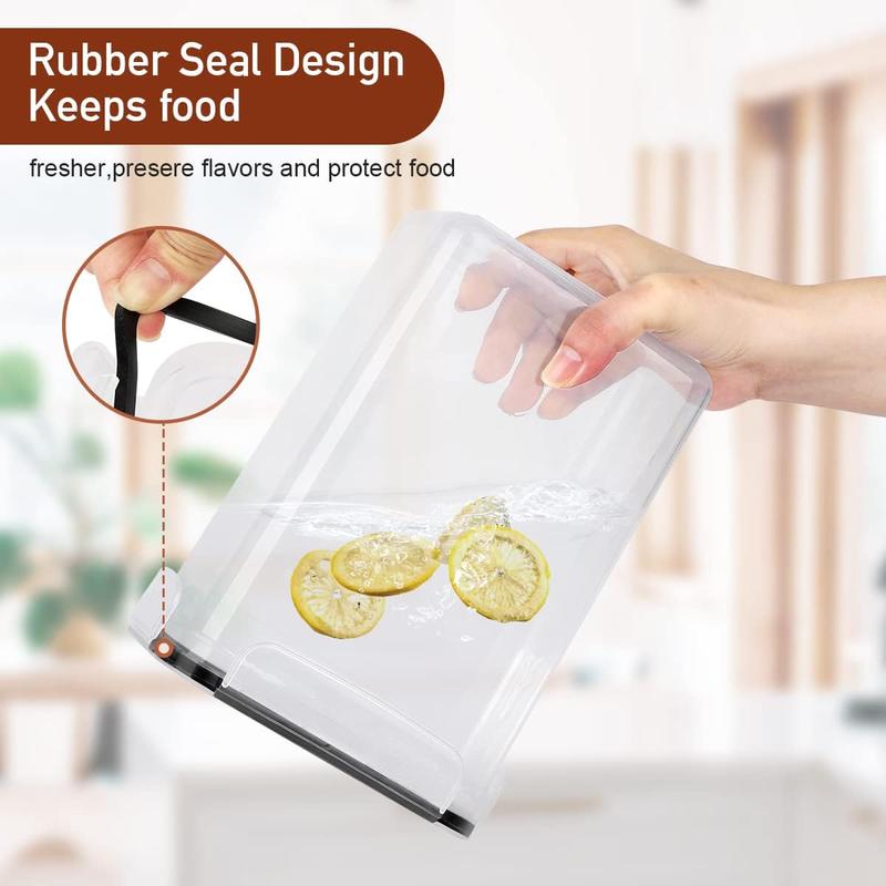 AISOON 68 PCS Airtight Food Storage Containers With Lids,BPA Free Kitchen Organization Set,Dishwasher Safe,With Labels Spoon,Cereal & Flour Dispensers Reusable Silicone AISOON 68 PCS Airtight Food Storage Containers With Lids,BPA Free Kitchen Organization Set,Dishwasher Safe,With Labels Spoon,Cereal & Flour Dispensers Reusable Silicone