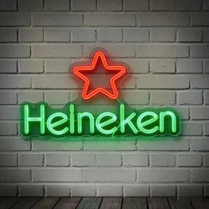 LED Neon Light Decoration Lamp, American Style Bar Design, Perfect for Bars, Fan Clubs, Beer Festivals, Living Room, Game Room