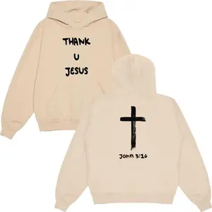 Daydrian Harding Merch Hoodie Thank U Jesus Holiday Hoodie Tee
