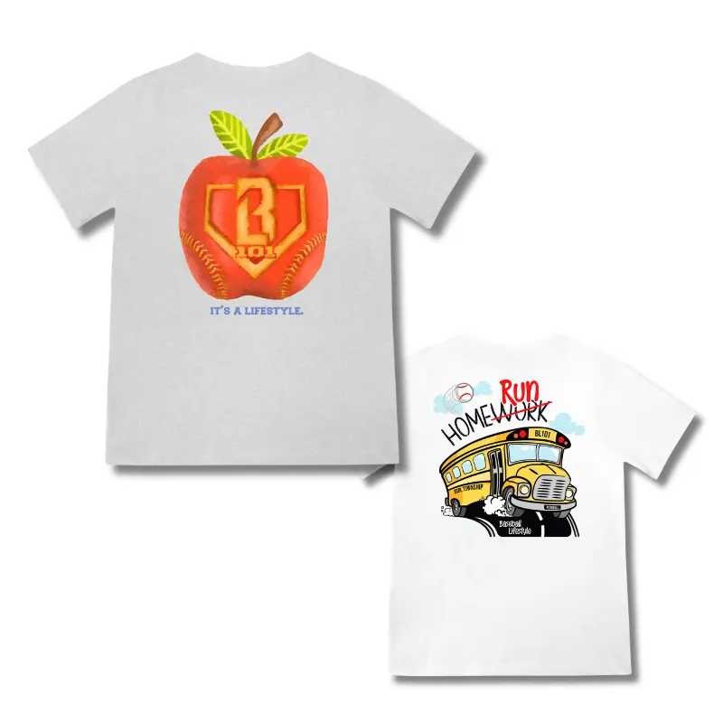Baseball Lifestyle 101 First Day Fresh Youth Tee | Back to School Graphic Tee for Youth & Adults