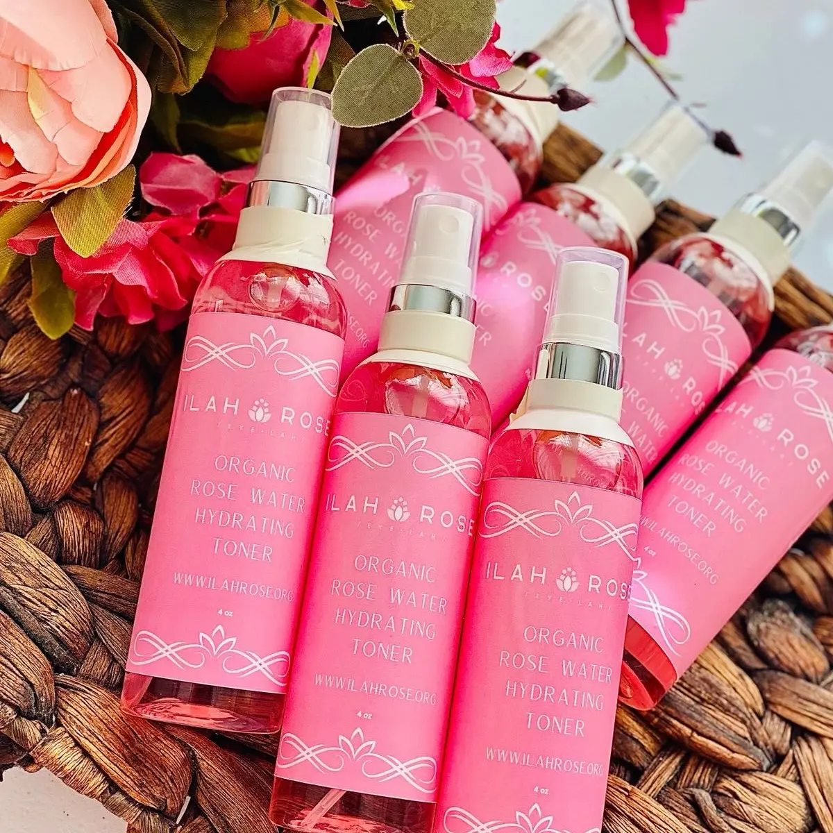 Organic Rose Water Hydrating Toner