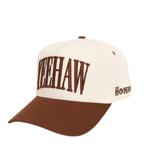 Brown Yeehaw Trucker | Trendy Trucker Hat | Hondo