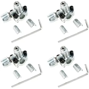 4 Pack BPV-31 Bullet Piercing Valve 3 in 1 Access For Air Conditioners HVAC 1/4 5/16 3/8 Inch Outside Diameter Pipes - Replacements for AP4502525 BPV31D GPV14 GPV31 GPV38 GPV56 MPV31