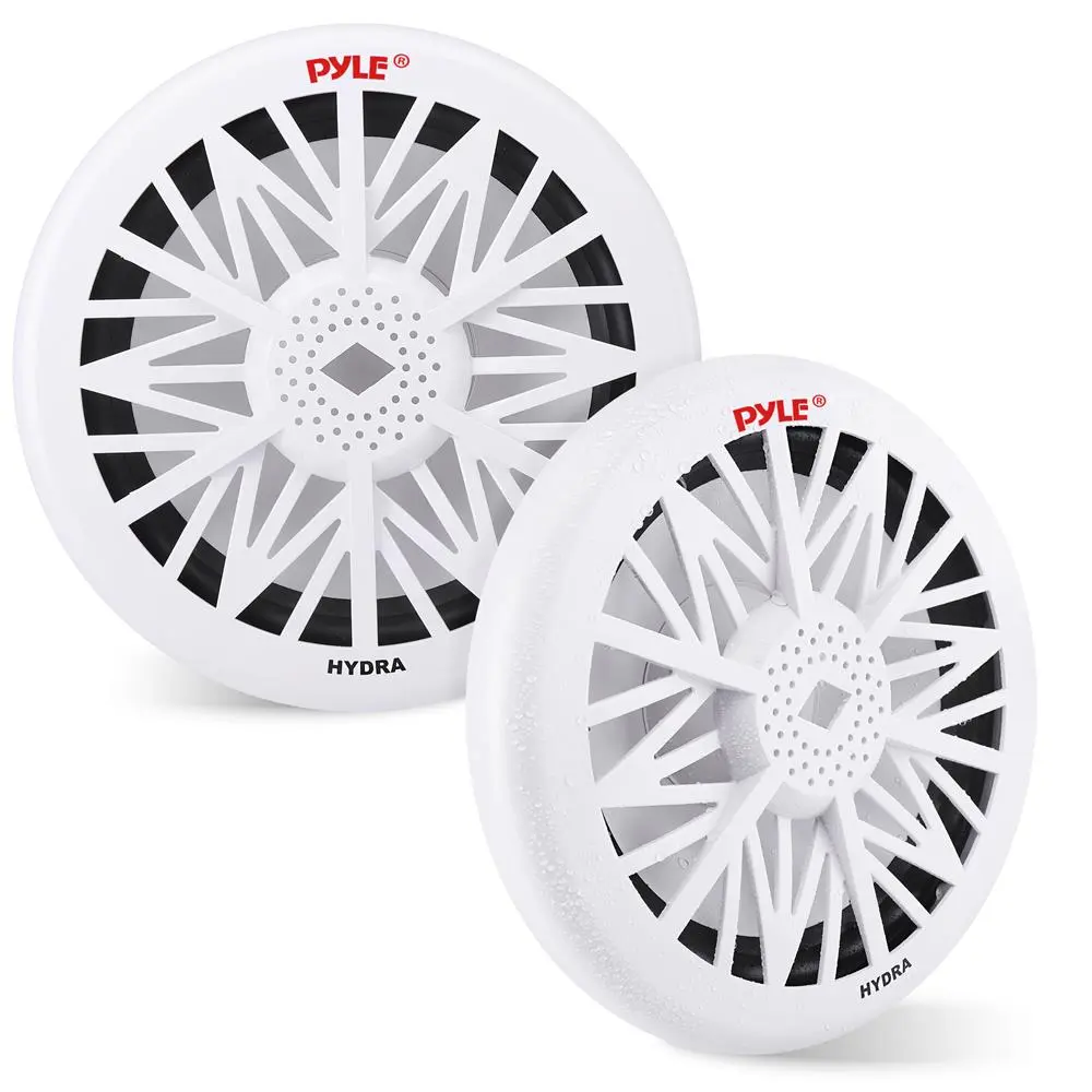 10" Hydra Marine Subwoofer - 500W Audio Speaker with Waterproof Polypropylene Cone, White Finish, Subwoofer Bass, Heavy Bass Speaker, Marine Speakers, Watts