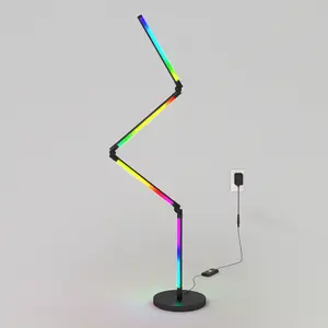 Fitch smart foldable RGB LED gaming floor lamp