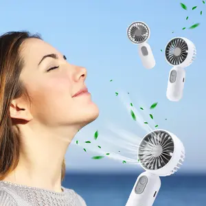 LMMAKE Personal USB Rechargeable Fan 3 Adjustable Speeds for Optimal Airflow Compact Lightweight Travel Office Use Portable Summer Gift