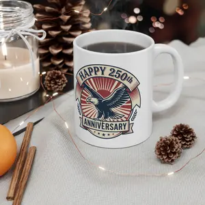 250th Anniversary of America Independence Mug | 4th of July Patriotic USA Celebration