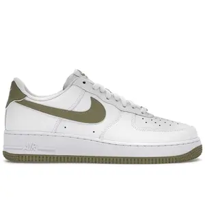 Nike Men's Air Force 1 Low '07 White Neutral Olive, from StockX