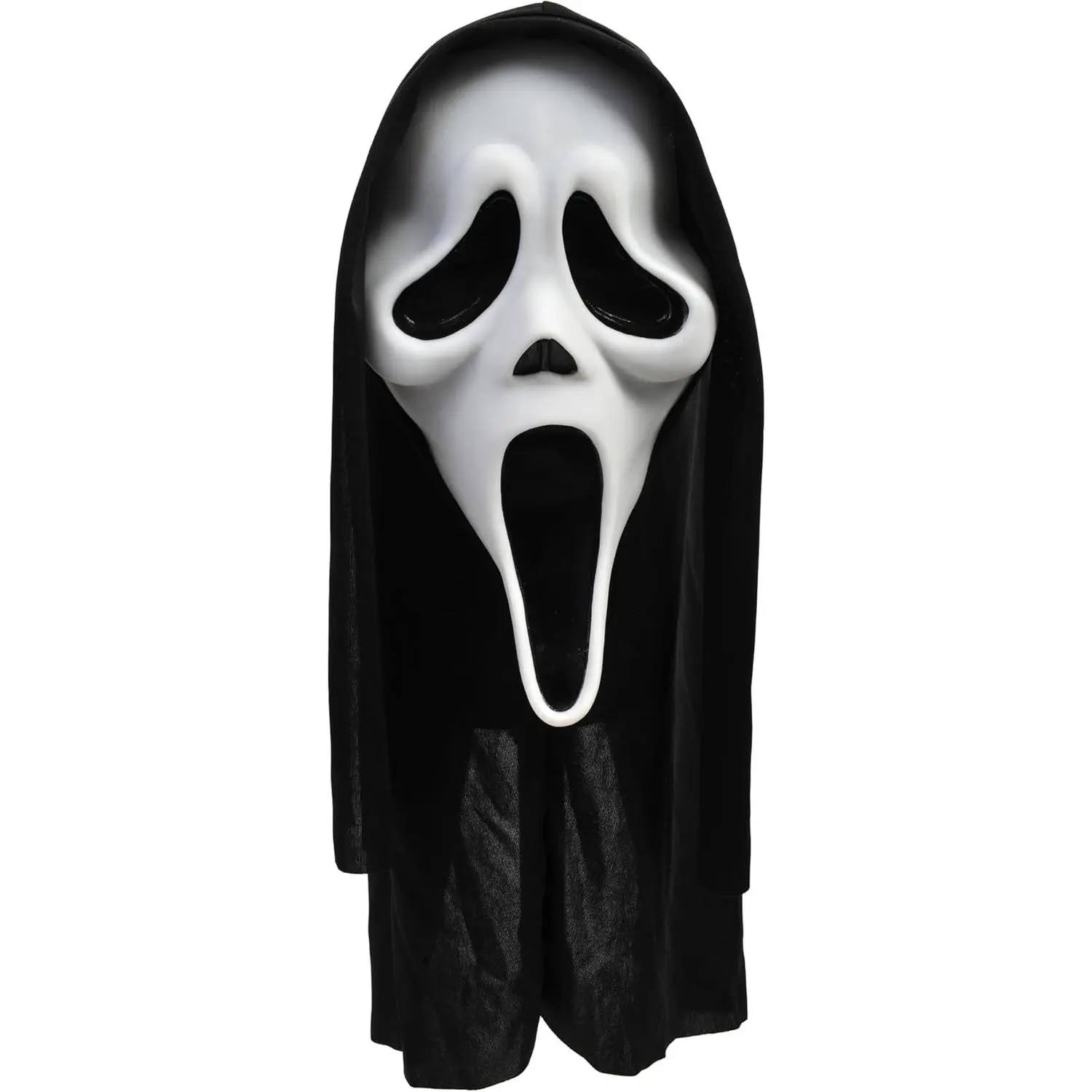 Adult Scary Lightweight Scream Ghost Face Slasher Cool Mask - Gothic Halloween Party Horror Movie Killer Costume Accessory for Bravest Souls, Creepy Festive Supply