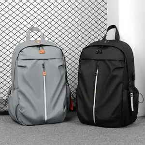 2024 Computer Laptop Backpack Reflective Lightweight Waterproof Nylon School Bag for Men Women Student School Travel Backpack，Large capacity  backpack, laptop bag, workwear trend, business backpack, men's business travel backpack Tactical Outdoor