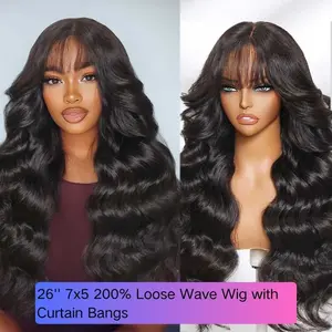 20''-28'' Wig LIVE Sale! 7x5/13x4 Put on and Go Glueless Human Hair Wig End of Year Crazy Sale Limited Stock Selling Out Fast